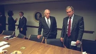 Newly released photos show Bush, Cheney on 9/11