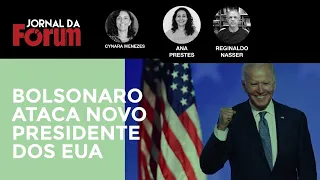 Sem provas, presidente do Brasil acusa Joe Biden de "fraude"