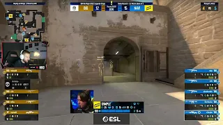 NiKo reacts to s1mple's noscope