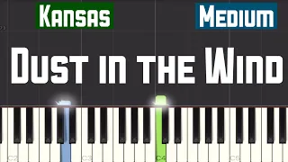 Kansas - Dust in the Wind Piano Tutorial | Medium