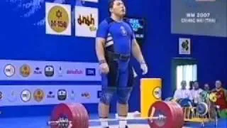 Frank Rothwell's Olympic Weightlifting History Andrei Aramnau 2007 WWC Clean and Jerk