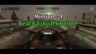 Reach Finish In Time Mission -24 | Traffic Rider Best Android gameplay | RP Warrior