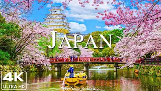 FLYING OVER JAPAN 4K UHD - Relaxing Music Along With Beautiful Nature Videos - 4K Video HD