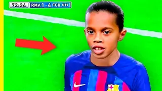 Voici le FILS de RONALDINHO, FUTURE STAR du FOOTBALL