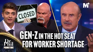 Gen-Z LAYS INTO Blue Collar Work, Dr. Phil Responds | Dr. Phil Primetime