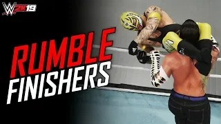 WWE 2K19 Every Royal Rumble Finisher (All Finishers)