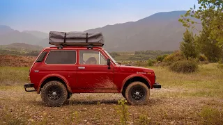 🚗 Lada Niva camperized - Quick presentation before Checkin - Advantura