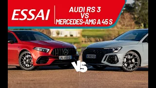 Audi RS3 vs Mercedes-AMG A 45 S : pari match