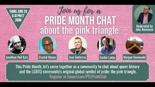 Pink Triangle Legacies: Pride Month Digital Chat