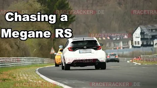 Toyota GR Yaris - Nürburgring Touristenfahrten CHASING AFTER A MEGANE RS!