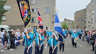 Newtown Defenders Flute Band 40th Anniversary parade 2024