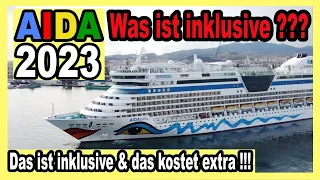 AIDA 2023 🔴 Was ist INKLUSIVE & was kostet extra? Worauf bei der Buchung achten? 🛳