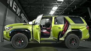 2025 Toyota 4Runner - INTERIOR & Dimensions