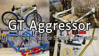 🇺🇸 GT Aggressor - Paint, upgrades, and single speed conversion