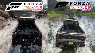 Forza Horizon 5 vs Forza Horizon 4 - Engine Sounds, Gameplay - Ultra settings