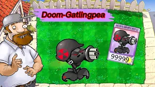 PVZ1 discover: Doom-Gatlingpea ❗❗❗  - HARD MODE MOD PvZ Plus