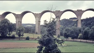 Oelsnitz Vogtland - Pirk: Die Reichsautobahnbrücke über das Elstertal ... paar Bilder.