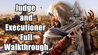 Assassin Creed Mirage - Judge and Executioner Full Walkthrough