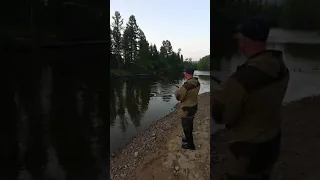 Рыбалка на линка в Якутии посёлке Хани