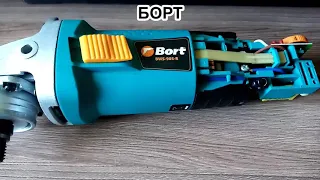 Обзор ушм BORT BWS 905 R или очередная говно болгарка Машина шлифовальная угловая