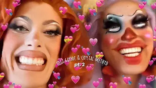 Crystal Methyd & Gigi Goode talking about each other for 9 MORE minutes