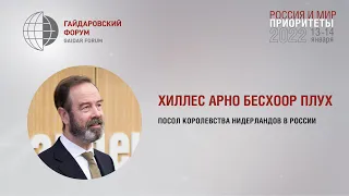 Посол Королевства Нидерландов в России Хиллес Арно Бесхоор Плух