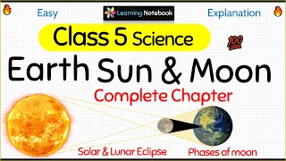 Class 5 Science Earth Sun and Moon