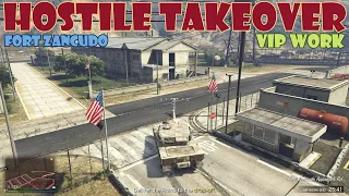 Hostile Takeover: Fort Zancudo | VIP Work | GTA Online