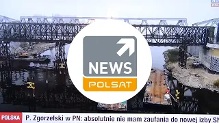 Polsat News - sytuacja Mostu Tczewskiego #mosttczewskijakwesterplatte