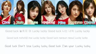 AOA (에이오에이) – Good Luck (굿럭) Lyrics (Han|Rom|Eng|Color Coded)