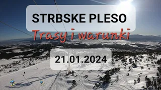 Strbske Pleso | Warunki Na Stoku| 21.01.2024 #snow  @cezarfunsport