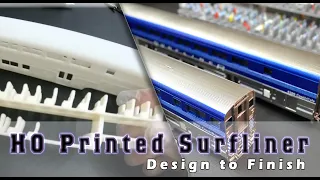 HO Scale Surfliner - 3D print and finish