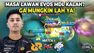 TERNYATA MELAWAN TIM MDL PUN RRQ MENGALAMI TEKANAN BATIN! RRQ VS EVOS ICON! H3RO TURNAMENT!