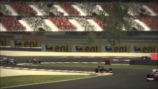 F1 2012 PC Gameplay Circuit de Catalunya - Lewis Hamilton
