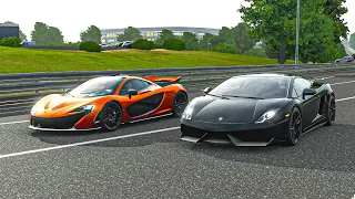 Lamborghini Gallardo Superleggera (905 hp) vs McLaren P1 | Forza Motorsport 7 Drag Race