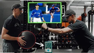 Top 3 Med Ball Exercises to Throw Harder | ft. Aaron Sanchez