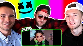 Marshmello & Demi Lovato - OK Not To Be OK (Official Music Video) [REACTION VIDEO]