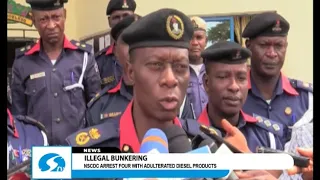 NSCDC arrests four for illegal bunkering