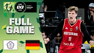 Chinese Taipei v Germany | Men | Full Game | Crelan FIBA 3x3 World Cup 2022