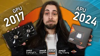 Radeon 780M  (Ryzen 7 8700G) vs RX 580 8GB - Performance, FSR3 & More!