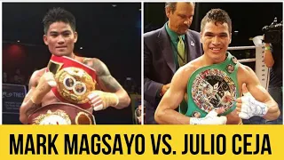 MARK MAGSAYO vs. JULIO CEJA, undercard sa PACQUIAO-SPENCE | The Filipino Prospect