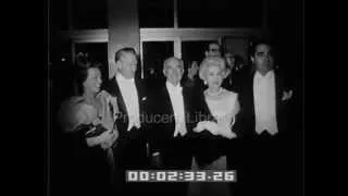 Rock Hudson and Marilyn Maxwell attending California Music Center opening, 1964