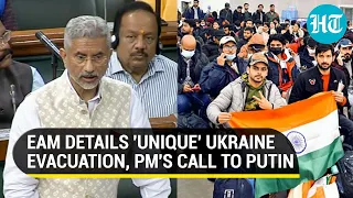 'PM Modi called Putin when...': Jaishankar reveals details of Ukraine evacuation