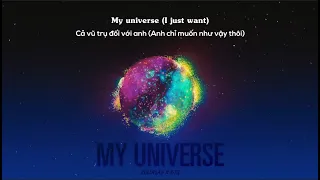 Vietsub | My Universe SUPERNOVA 7 MIX - Coldplay x BTS | Lyrics Video