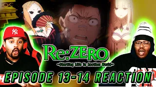 Subaru's Pain! Re Zero Reaction Episode 13x14 Starting Life In Another World | Rezero Reaction