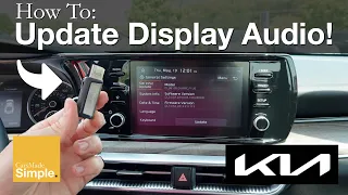 How To: Update Kia Display Audio Software | 2022 Update