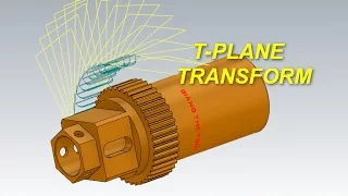 MASTERCAM MULTIAXIS TUTORIAL: MULTI-AXIS INDEXING USING T-PLANE TRANSFORM