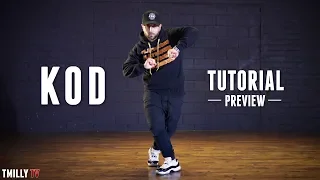 J. Cole - KOD - Dance Tutorial by Mikey DellaVella [Preview] - #TMillyTV