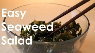 EASY SEAWEED SALAD + DRESSING