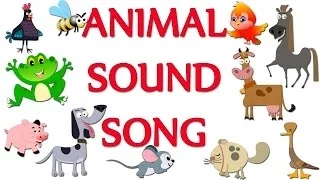 Animal sound song | Kids Tv Nursery Rhymes For Toddlers | Animal Videos For Children by  Kids Tv